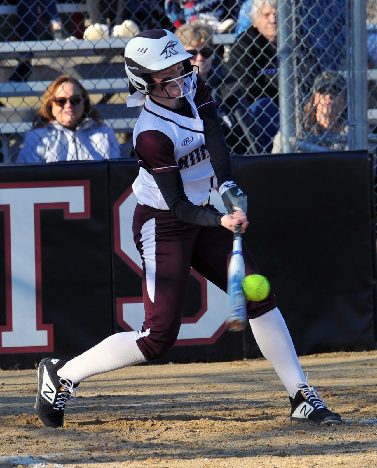 Rock Island at Rockridge softball